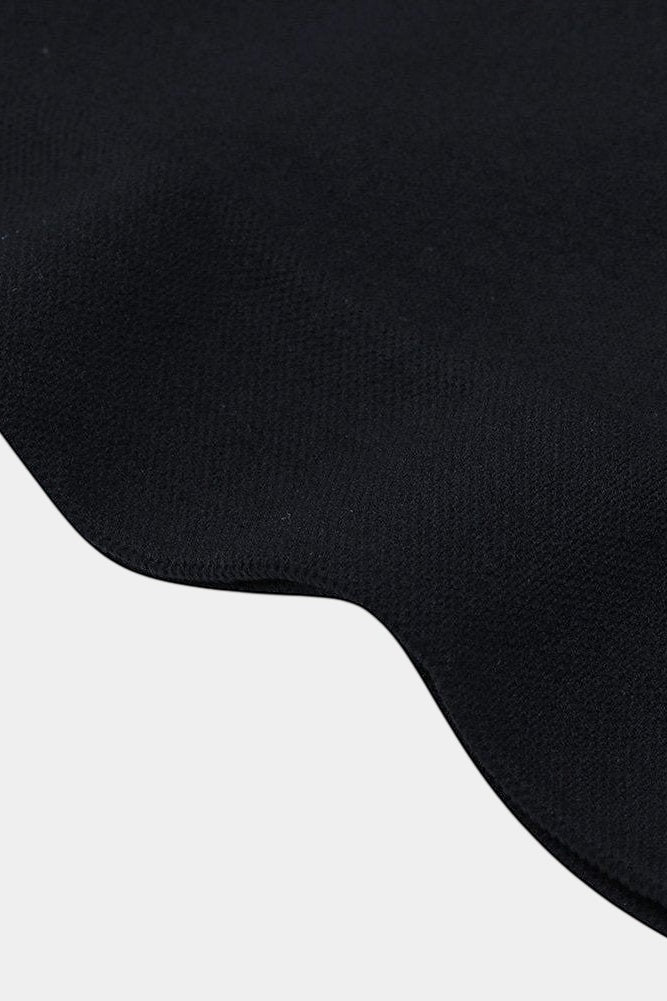 www.modusactive.com black seamless high waist butt lifter shorts made of nylon and elastane with a stay-put waistband.