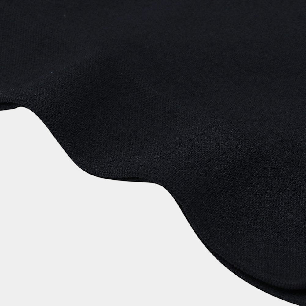www.modusactive.com black seamless high waist butt lifter shorts made of nylon and elastane with a stay-put waistband.