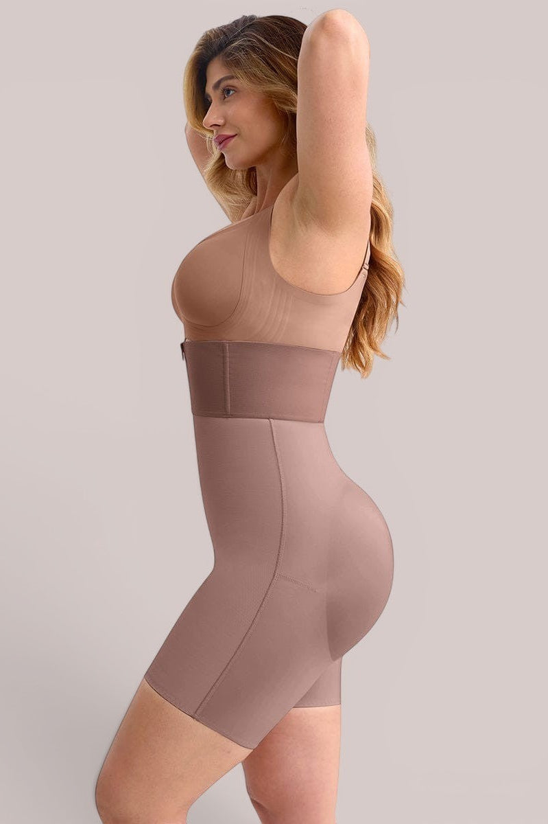 www.modusactive.com high-waisted shaping shorts with butt-lifting design and seamless leg openings.