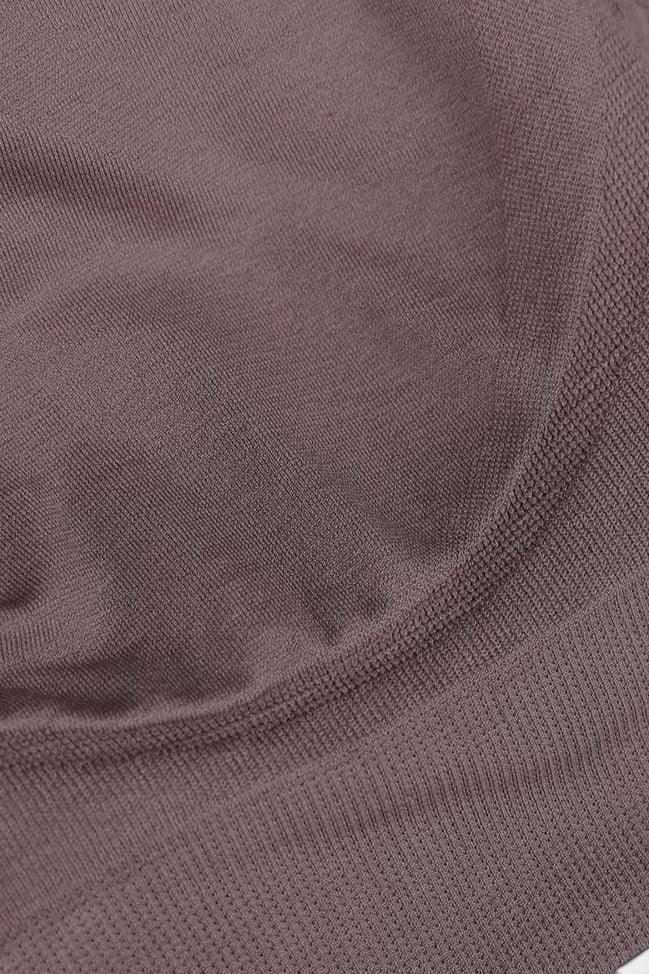 MODUS Sculpt Contour Bra in mauve, made of nylon and elastane, featuring seamless technology and adjustable straps.