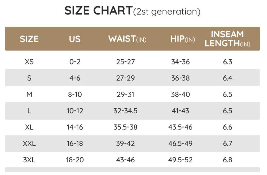 Size guide